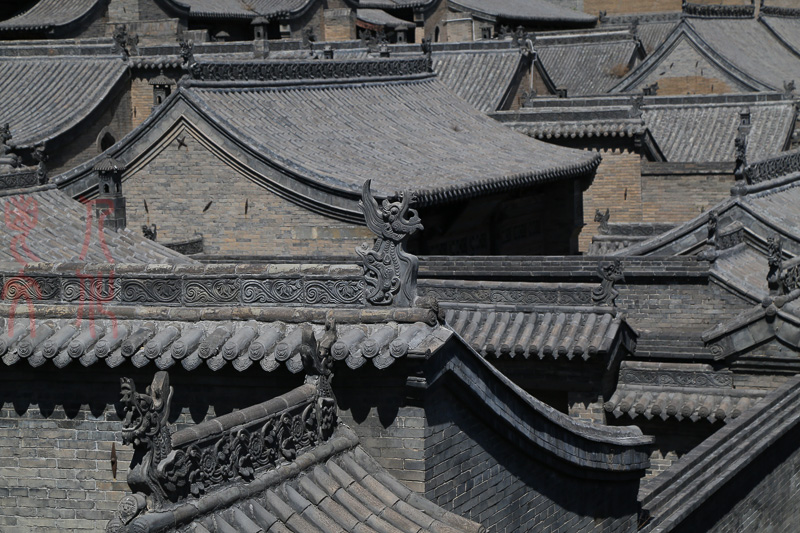 《古城建筑》之一  作者：徐虹